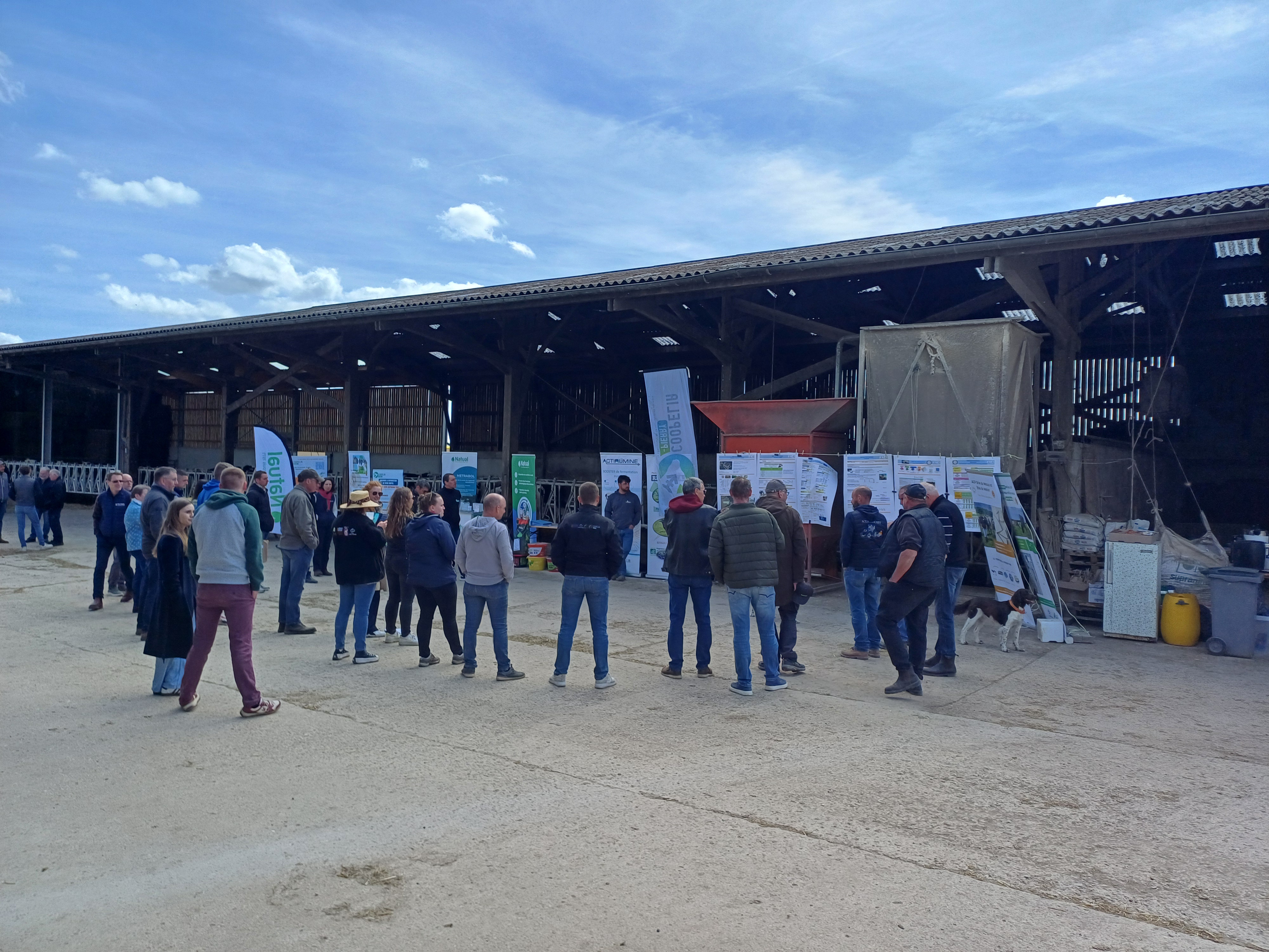 journée portes ouvertes élevage Champaubert Marne reproduction bovine